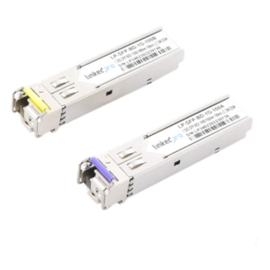 LINKEDPRO BY EPCOM LP-SFP-BD-1G-100 – Transceptor Óptico SFP Bidireccional / 1.25 Gbps / Monomodo 100 km (328084 ft) / 1490 & 1550 nm / LC/UPC Simplex / DDM