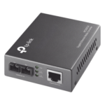 TP-LINK MC200CM – Convertidor de Medios / 1 Gbps / Fibra Multimodo SC / RJ45 10/100/1000 Mbps / Alcance 550 m (1804.5 ft) / Plug and Play