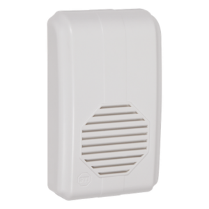 STI STI-3353 – Receptor Inalámbrico para Timbre / Alcance 150 m (492.1 ft) / Frecuencia 433 MHz / Volumen Ajustable 64-88 dB / 10 Tonos Seleccionables / UL/cUL y FCC