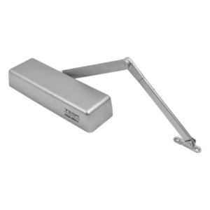 ASSA ABLOY 84883 – Cierrapuertas de uso rudo para exterior / Hierro fundido / 15-150 kg / ANSI Grado 1 / UL / 90-180° / 330 lbs