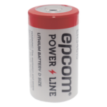 EPCOM POWERLINE ER-34615 – Batería de Litio / Formato D / 19 Ah / 3.6 V / Li-SOCl2 / No Recargable / -60°C a +85°C / Electrolito Antiinflamable