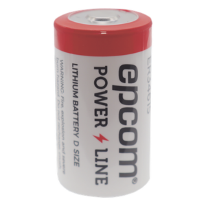 EPCOM POWERLINE ER-34615 – Batería de Litio / Formato D / 19 Ah / 3.6 V / Li-SOCl2 / No Recargable / -60°C a +85°C / Electrolito Antiinflamable