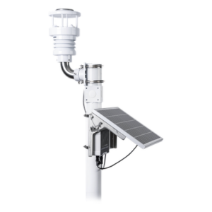 MILESIGHT WTS506915M – Estación Meteorológica LoRaWAN / Transmisión hasta 15 km (9.3 mi) / Panel Solar y Batería / IP65-IP67 / 19,000 Registros Históricos