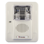 HOCHIKI WHEC24-75WW – Sirena Estrobo / Intemperie / Montaje Muro / 75 cd / 16-33 VCC / 4.72' x 5.75' x 4.18'