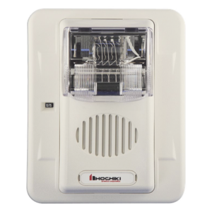 HOCHIKI WHEC24-75WW – Sirena Estrobo / Intemperie / Montaje Muro / 75 cd / 16-33 VCC / 4.72' x 5.75' x 4.18'