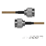 EPCOM INDUSTRIAL SN142KN60 – Jumper Coaxial / 60 cm (1.97 ft) / Conectores N Macho / Cable RG142