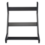 CHAROFIL CHCVIT1X12EPK – Curva Vertical Interior 90° / Escalera Tubular 1.5' x 12' / Radio 12' (39.4 ft) / Acero con Epóxico Negro / Incluye Accesorios de Instalación