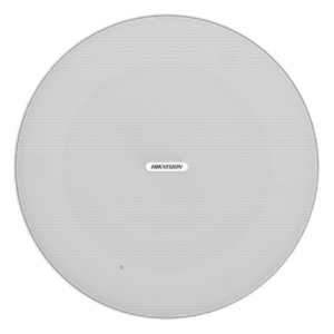 HIKVISION DS-QAZ1610G1-BE/WHITE(B) – Bocina IP de Plafón / 10 Watts / SPL 98 dB / PoE+ / Bluetooth / Tweeter 1.0" / Woofer 6.5" / Entrada de Alarma / Hasta 3 Bocinas Auxiliares