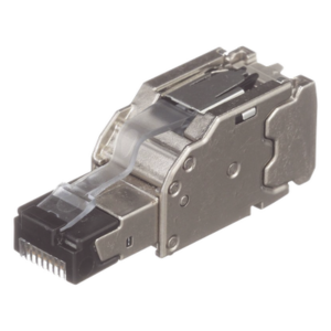 PANDUIT FPS6X88MTG-X – Plug RJ45 Blindado / Terminación en Campo / Cat6A Certificable / 22-26 AWG / -40°C a 85°C / Paquete 10 Piezas