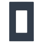 LUTRON ELECTRONICS SC1DE – Placa de Pared Tipo Decorador / 1 Espacio / Diseño Screwless / Acabado Satinado Deep Sea
