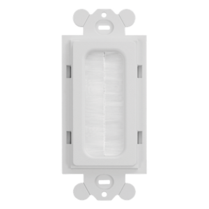 PANDUIT CFGBWH – Inserto de Cepillo para Placa Frontal GFCI / ABS / 0.15' x 0.07' x 0.15' / Blanco / RoHS