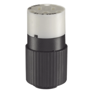 HUBBELL HUB-BRY-5269-NC – Conector Hembra / 15 A / 125 V / 2 Polos 3 Hilos / NEMA 5-15R / Grado Industrial / 2.95 x 1.52 x 1.38 in