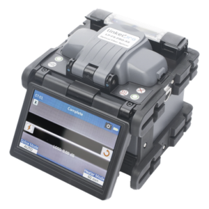 LINKEDPRO BY EPCOM LP-FS-PRO-X6 – Fusionadora de Fibra Óptica / Alineación por Núcleo / 6 Motores / Empalme 7 s / Pantalla Táctil 5 Pulgadas / 200 Empalmes por Carga