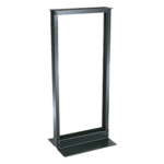 PANDUIT R2P48 – Rack de Dos Postes / 19 in EIA-310D / 24 Unidades de Rack / Aluminio / Carga 300 lbs (136 kg) / Rieles Roscados #12-24 / 1219 mm (4 ft) de Altura