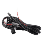 TELOX TE61A0600100 – Cable de Alimentación para Radio Móvil / 4 Metros (13.1 ft) / Fusible 2A Integrado / Conector MX3.0 / AWG 20 / Termoretráctil y Abrazadera Incluidos