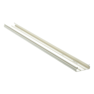PANDUIT T45BIW10 – Canaleta Base No Metálica / PVC Rígido / 60.3 x 18.5 x 3000 mm / UL94V-0 / 600V / Blanco Mate
