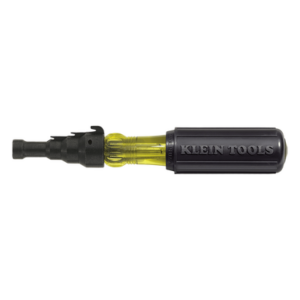 KLEIN TOOLS 85191 – Desarmador Escariador de Tubo Conduit / 1/2", 3/4", 1" / Mango Acolchado Largo / Diseño Dual Interior-Exterior / 1.64 ft (0.5 m) Alcance Efectivo