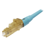 PANDUIT FLCSMCXAQY – Conector de Fibra Óptica / LC Simplex / Multimodo 50/125 OM3-OM4 / Pre-pulido / Color Aqua