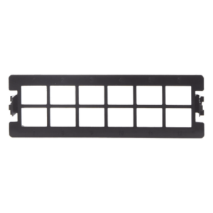 LINKEDPRO BY EPCOM LP-FO-D12 – Placa Acopladora Vacía / 12 Puertos SC Simplex o LC Duplex / 19 Pulgadas / Compatible APC-UPC