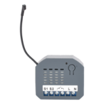 SMARTHOME BY EPCOM MHS220 – Micromódulo On/Off Z-Wave 700 / 1 Circuito / Doble Control / 85-260V AC / 10A / 44x38x17 mm