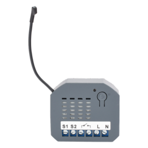 SMARTHOME BY EPCOM MHS220 – Micromódulo On/Off Z-Wave 700 / 1 Circuito / Doble Control / 85-260V AC / 10A / 44x38x17 mm