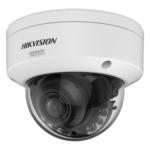 HIKVISION DS-2CD2747G3T-LIZSY – Domo IP / 4 Megapixel / Lente Mot. 2.8 a 12 mm / 131 ft IR + Luz Blanca / IP67 / WDR 130 dB / AcuSense 3.0 / NEMA 4X / AcuSeek