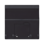 SIMON SM-1-KEYA-N – Placa de Voz y Datos Inclinada / 1 Puerto Keystone RJ45 / Guardapolvo Integrado / IP20 / 45x45 mm