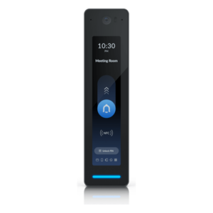 UBIQUITI UA-G3-PRO-B – Lector de Acceso Avanzado / Cámara 2 MP / Pantalla Táctil 4.7' / NFC y PIN / Reconocimiento Facial / PoE / IP55