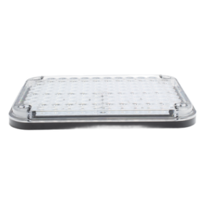 EPCOM INDUSTRIAL SIGNALING XLTE515WV2 – Luz de Advertencia LED / 104 LEDs / 9x7" / 12 VCC / Montaje Permanente / 2 Patrones de Destello