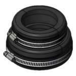 SYSCOM TOWERS STBAI4 – Bota de Caucho para Placa Pasamuro / 4" (101.6 mm) / EPDM Resistente a Intemperie / Diseño Universal / Sin Inserto