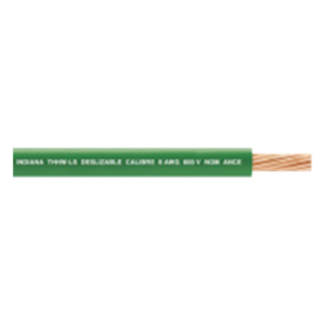 INDIANA SLY-316-GRN/100 – Cable Eléctrico / 16 AWG / 19 Hilos / Cobre Suave / PVC Auto-Extinguible / 100 m (328.08 pies)