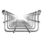CHAROFIL CH-54-100EZ – Charola Tipo Malla / 54 mm Peralte / 100 mm Ancho / 3 m Longitud / Electro Zinc / 86 Cables Cat6 / 9.84 pies