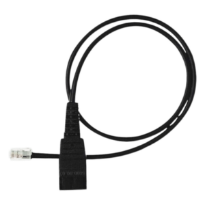 YEALINK QD-TO-RJ9-CORD-FOR-3RD-PARTY – Cable QD a RJ9 / Conexión Multi-Dispositivo / Audio Profesional / Uso Intensivo / Anti-Enredos