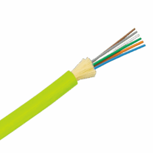 PANDUIT FODPW24Y – Cable de Fibra Óptica / 24 Hilos / Multimodo OM5 50/125 / Tight Buffer 900 µm / Interior / OFNP Plenum / No Conductivo