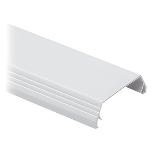 PANDUIT T45CIW8 – Tapa para Canaleta T-45 / PVC Rígido / Bisagra Doble Acceso / 60.3 x 19.1 x 2400 mm / UL94-V0 / Blanco Mate