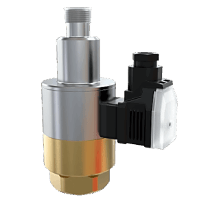 VIKING 914027D – Solenoide Eléctrico de Liberación / Válvula Piloto Integrada / M20 x 1/2 NPT / Accionamiento por Voltaje y Resorte / Liberación Manual Adicional / Uso Interior