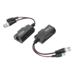 EPCOM TITANIUM TT-101-PV-TURBO – Kit de Transceptores Activos / Transmisión 4K / 150 m (492.1 ft) / Alimentación 12V/24V CC/CA / UTP Cat5e/6 / Compatible HD-TVI, HD-CVI, AHD, CVBS