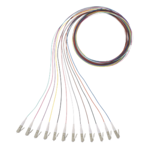 PANDUIT NKFPX1BN1NKM001 – Kit de Pigtails / LC Multimodo / OM3 50/125 / 900μm / 1 Metro (3.28 Pies) / 12 Unidades