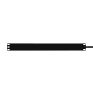 PANDUIT E12B46M – PDU ES2P Básico para Distribución de Energía, Enchufe de Entrada NEMA L6-20P, Con 12 Contactos C13, Instalación Horizontal de 19in, 1UR, 20 Amp, 220 Vca