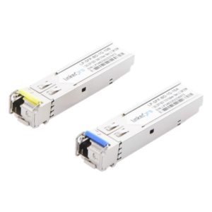 LINKEDPRO BY EPCOM LP-SFP-BD-1G-10 – Transceptor Óptico SFP Bidireccional / Monomodo 1310/1550 nm / 1.25 Gbps / Alcance 10 km (32808 ft) / Conector LC/UPC Simplex / DDM / 2 Piezas