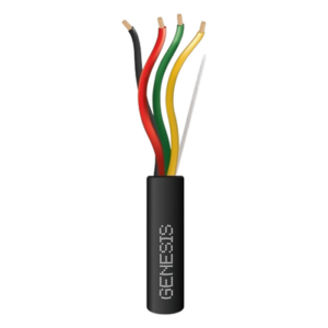 GENESIS 4152-1008 – Carrete de Cable / 4 x 16 AWG / Direct Burial / 305 m (1000 ft) / Intemperie / Detección de Incendio y Evacuación