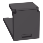 PANDUIT CMBBL-X – Módulo de Tapa Ciega / Mini-Com / 1 Espacio / Negro / RoHS