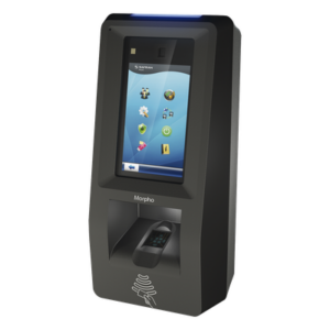 IDEMIA (MORPHO) 293701737 – Lector de Huellas Dactilares / PoE / IP65 / IK09 / FBI / Mifare / -20°C a 60°C / 5,000 a 100,000 Usuarios
