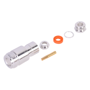 RF INDUSTRIES,LTD RFN-1025-1 – Conector N Hembra de Rosca para cables RG-58/U, RG-142/U.