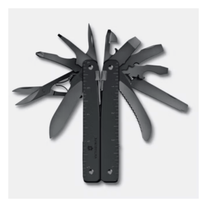 VICTORINOX 30326M3N – Alicate Multiuso / 26 Funciones / Acero Suizo / Punta Fina / 115 mm / Bloqueo de Herramientas / 295 g