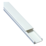 THORSMAN TMK-1020-SD – Canaleta de PVC / 20 x 10 mm / Auto-extinguible / 2.5 m (8.2 ft) / Sin División / Resistente UV