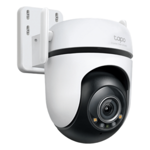 TP-LINK TAPOC-520WS – Cámara PTZ IP / 2K QHD 4MP (2560×1440) / Starlight Color Night Vision / Seguimiento 360° / Wi-Fi 2.4 GHz / IP66 / Detección IA / Audio Bidireccional / microSD 512 GB