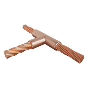 TOTAL GROUND TGM-CCT-4/0-4/0 – Molde para Soldadura Exotérmica / Tipo T Horizontal / 4/0 AWG a 4/0 AWG / 150 g Carga / Calibres #6 a 500 MCM
