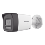HIKVISION DS-2CE16K0T-LTS – Cámara Bala TURBOHD / 3K 5 Megapixel / Lente 2.8 mm / Ángulo 112° / Dual Light IR 30 m (98.4 ft) + Luz Blanca 20 m (65.6 ft) / Audio Bidireccional / IP67