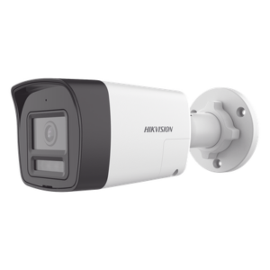 HIKVISION DS-2CE16K0T-LTS – Cámara Bala TURBOHD / 3K 5 Megapixel / Lente 2.8 mm / Ángulo 112° / Dual Light IR 30 m (98.4 ft) + Luz Blanca 20 m (65.6 ft) / Audio Bidireccional / IP67